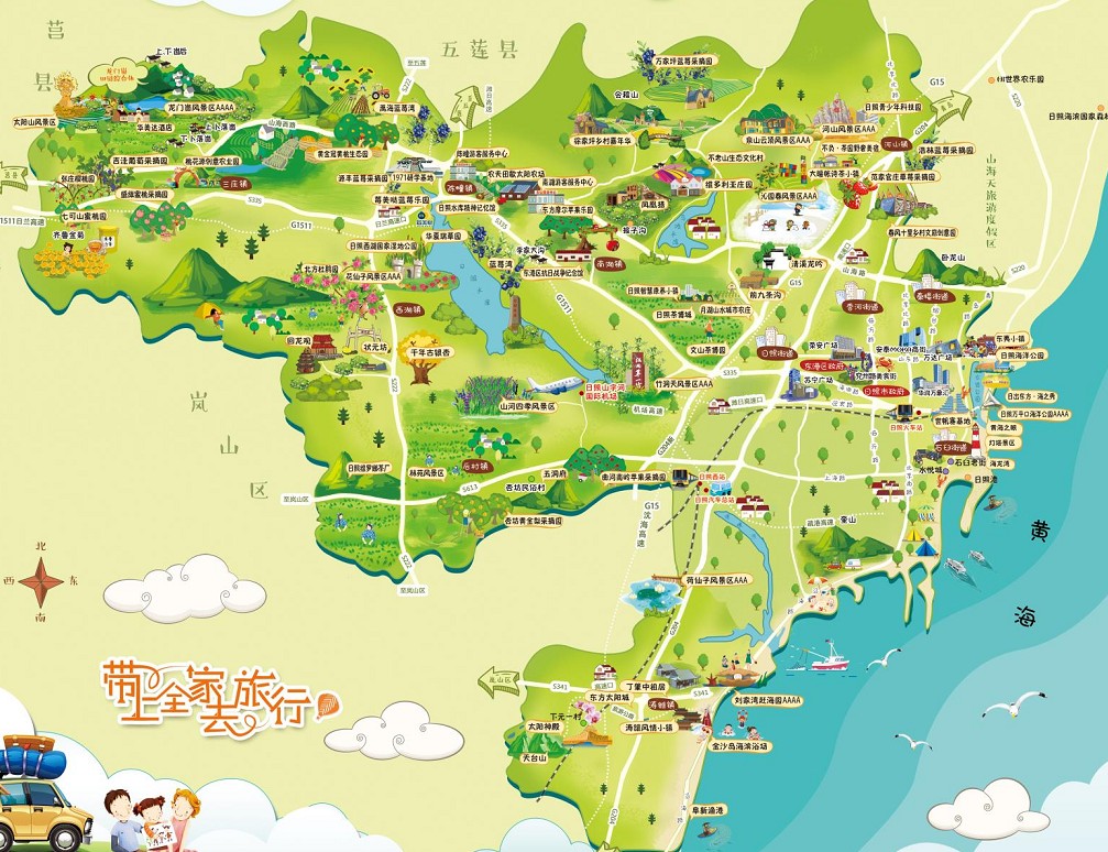 托喀依乡景区使用手绘地图给景区能带来什么好处？